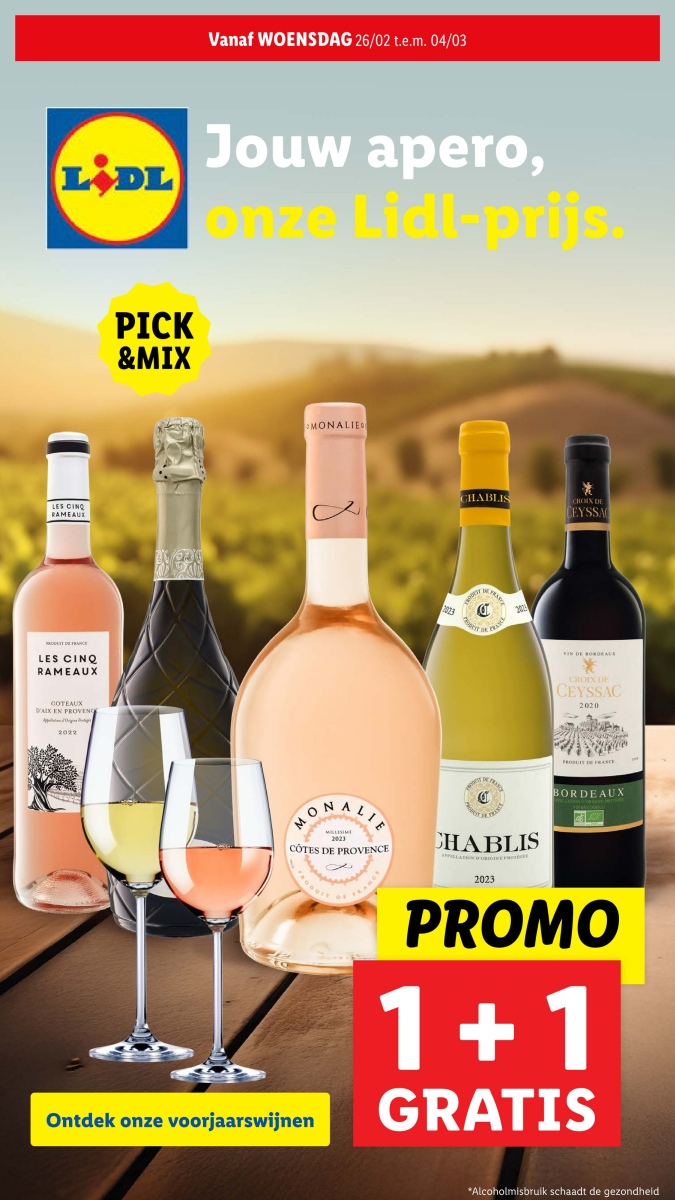 Lidl folder van 26/02/2025 tot 04/03/2025 - Lidl BENL week 9 2025