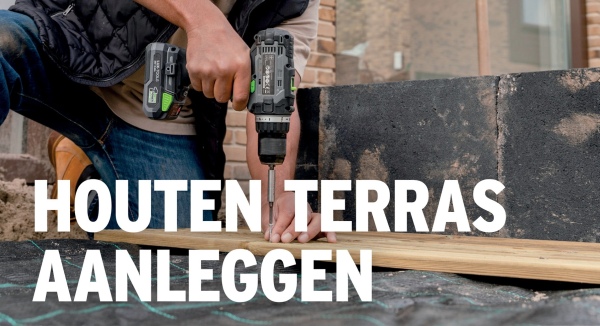 HOUTEN TERRAS
AANLEGGEN