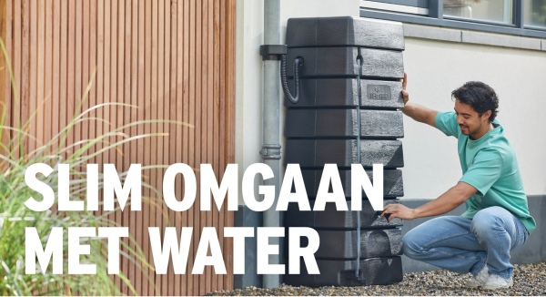 SLIM OMGAAN
MET WATER