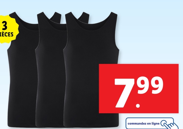 3
IÈCES
7.99
commandez en ligne