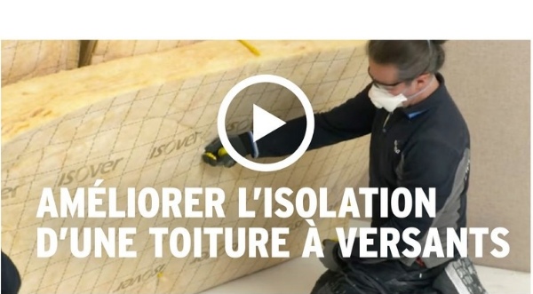 IsOver
Sover
AMÉLIORER L'ISOLATION
D'UNE TOITURE À VERSANTS