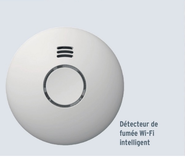 Détecteur de
fumée Wi-Fi
intelligent