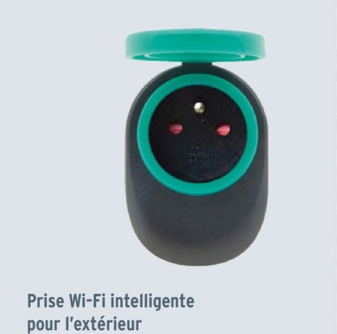 Prise Wi-Fi intelligente
pour l'extérieur