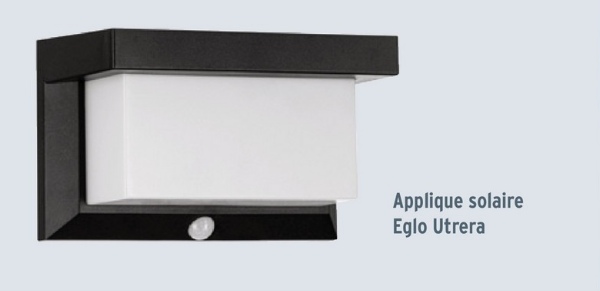 Applique solaire
Eglo Utrera