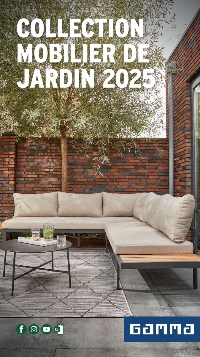 GAMMA BEFR Mobilier de Jardin 2025