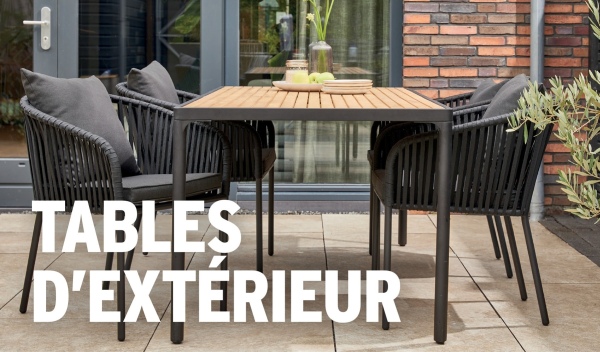 1
TABLES
D'EXTERIEUR