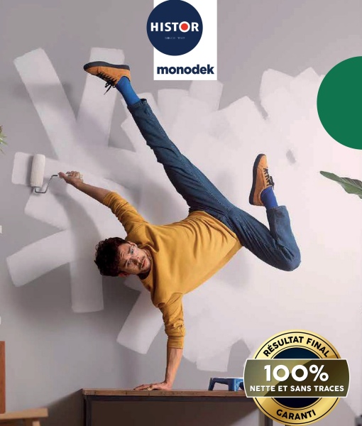HISTOR
monodek
RESULTAT
FINAL
100%
NETTE ET SANS TRACES
CARANTI