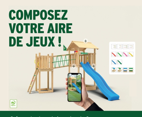 COMPOSEZ
VOTRE AIRE
DE JEUX !
PEFC
Π
Π