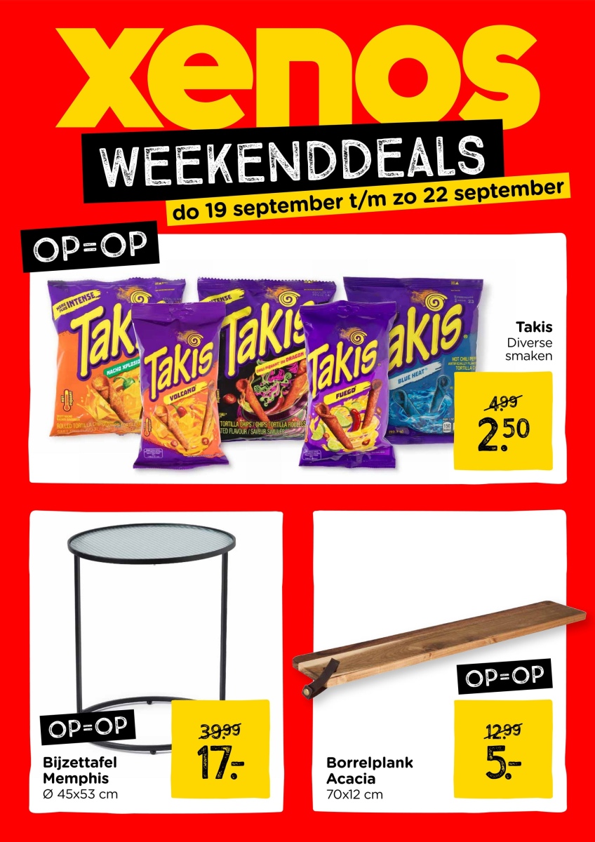 Xenos Weekenddeals