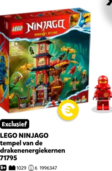 Lego ninjago tempel van de drakenenergiekernen 71795