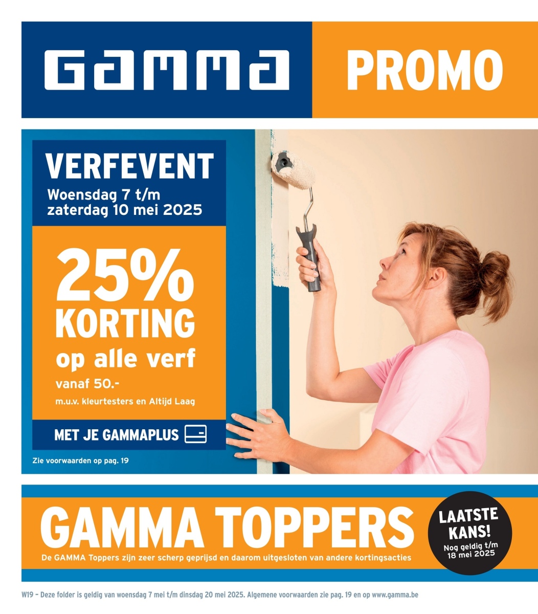 GAMMA BE week 19 2025