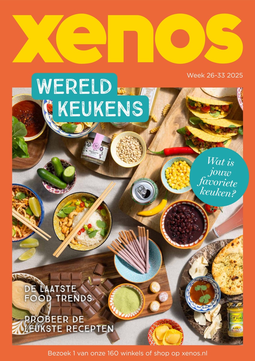 Xenos BE wereldkeuken magazine 2025