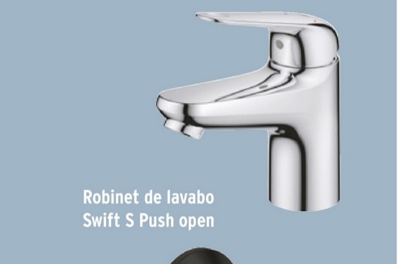 Robinet de lavabo
Swift S Push open