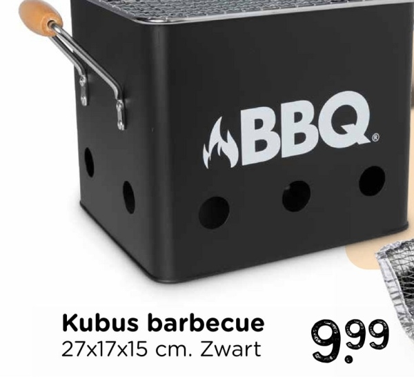 ABBQ
Kubus barbecue
27x17x15 cm. Zwart
999