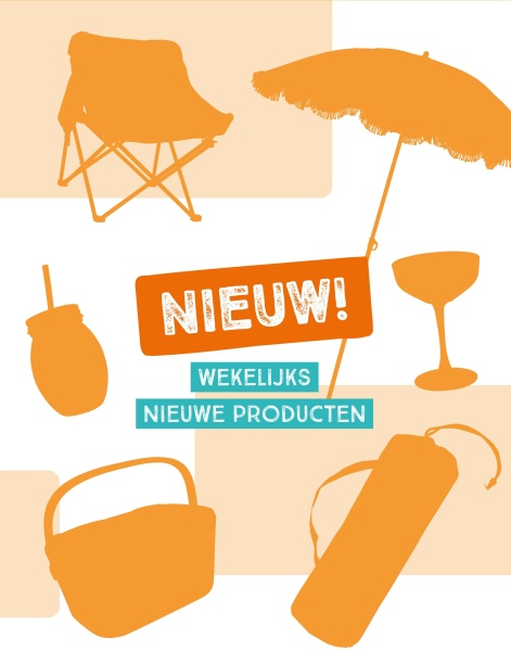 NIEUW!
WEKELIJKS
NIEUWE PRODUCTEN