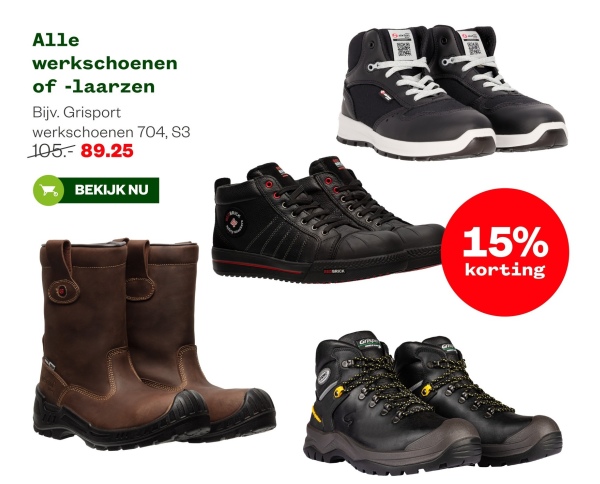 Aanbieding werkschoenen welkoop sale