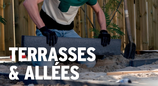 TERRASSES
& ALLÉES