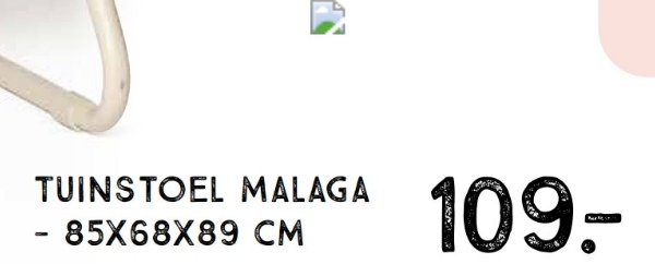 TUINSTOEL MALAGA
- 85X68X89 CM
109-