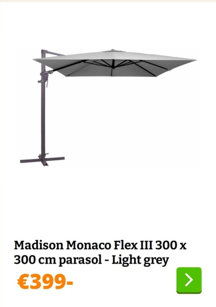 madison parasol monaco flex
