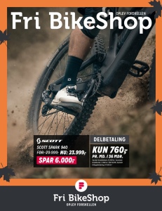 Fri Bikeshop uge 41-44 2024