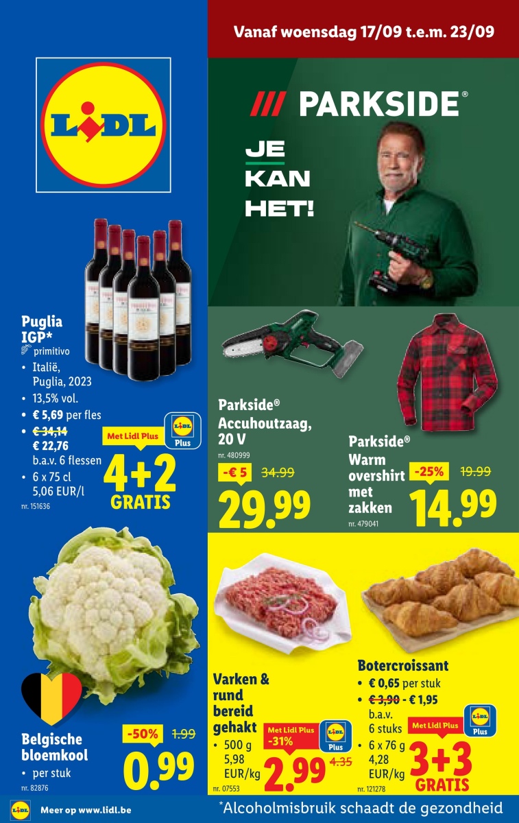 Lidl BENL week 38 2025