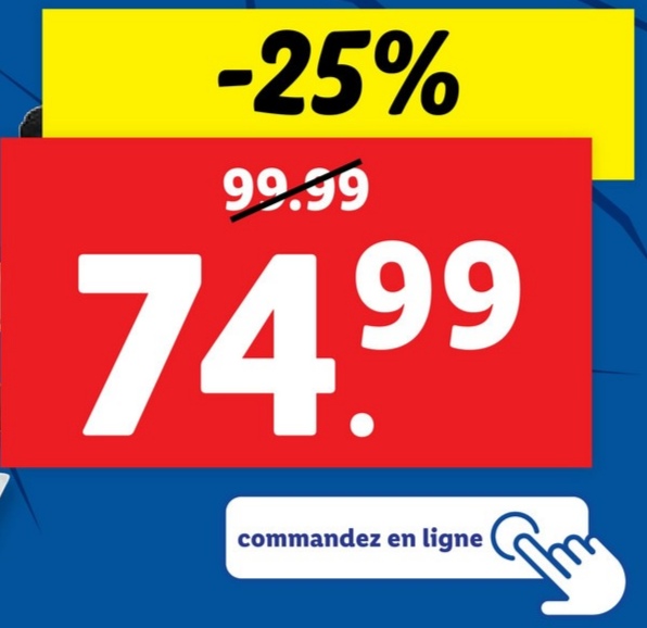 -25%
99.99
74.99
commandez en ligne
लि