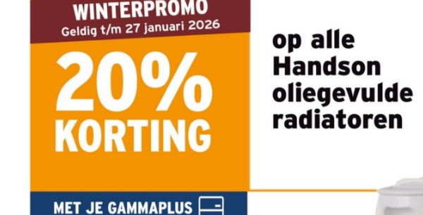 Handson oliegevulde radiatoren