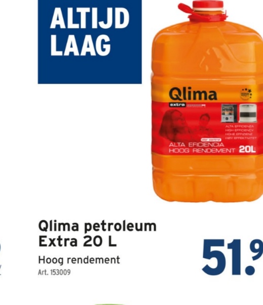 Qlima petroleum Extra 20 L