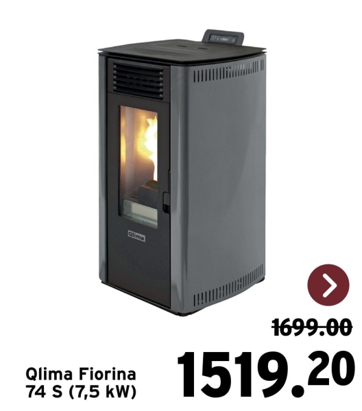 Qlima
Qlima Fiorina
74 S (7,5 kW)
>
1699.00
1519.20