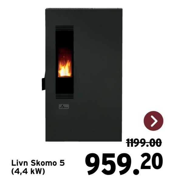 A
ame
Livn Skomo 5
(4,4 kW)
>
1199.00
959.20
