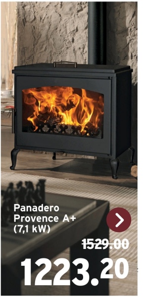 Panadero
Provence A+ >
(7,1 kW)
1529.00
1223.20