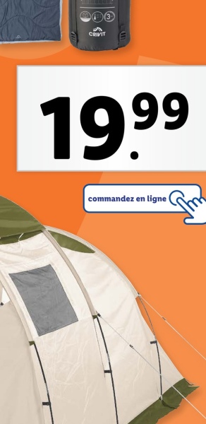 CRIVIT
19.99
commandez en ligne (
