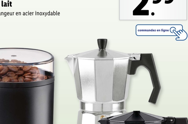 lait
ngeur en acier inoxydable
commandez en
ligne