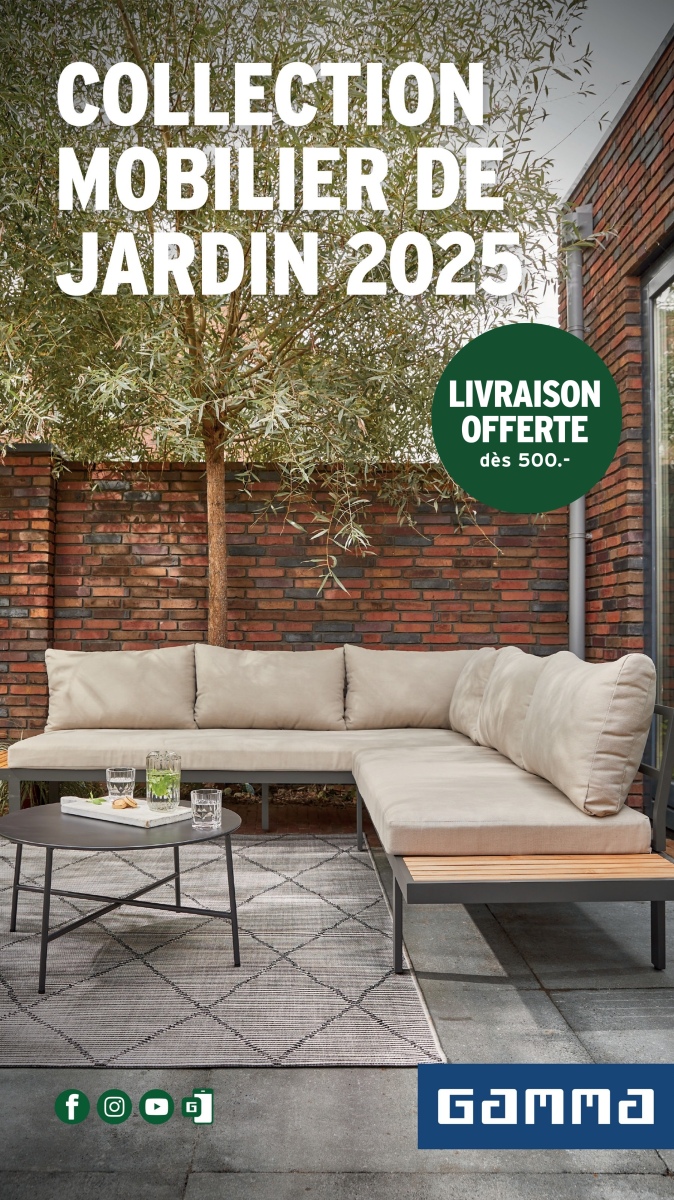 GAMMA BEFR Mobilier de Jardin 2025