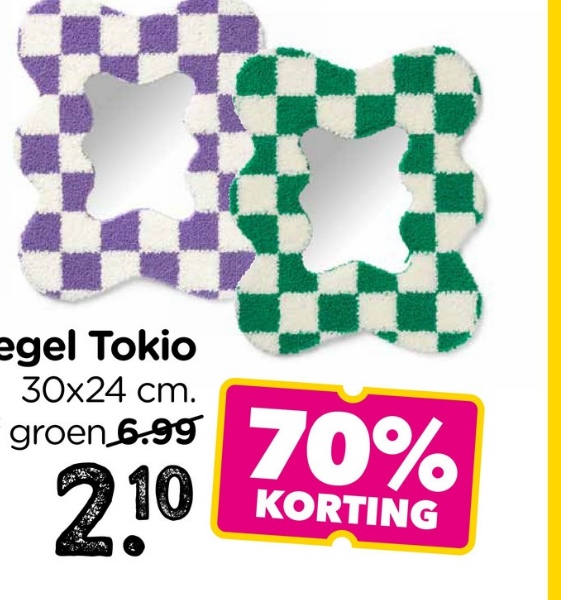 egel Tokio
30x24 cm.
groen 6.99
210
70%
KORTING