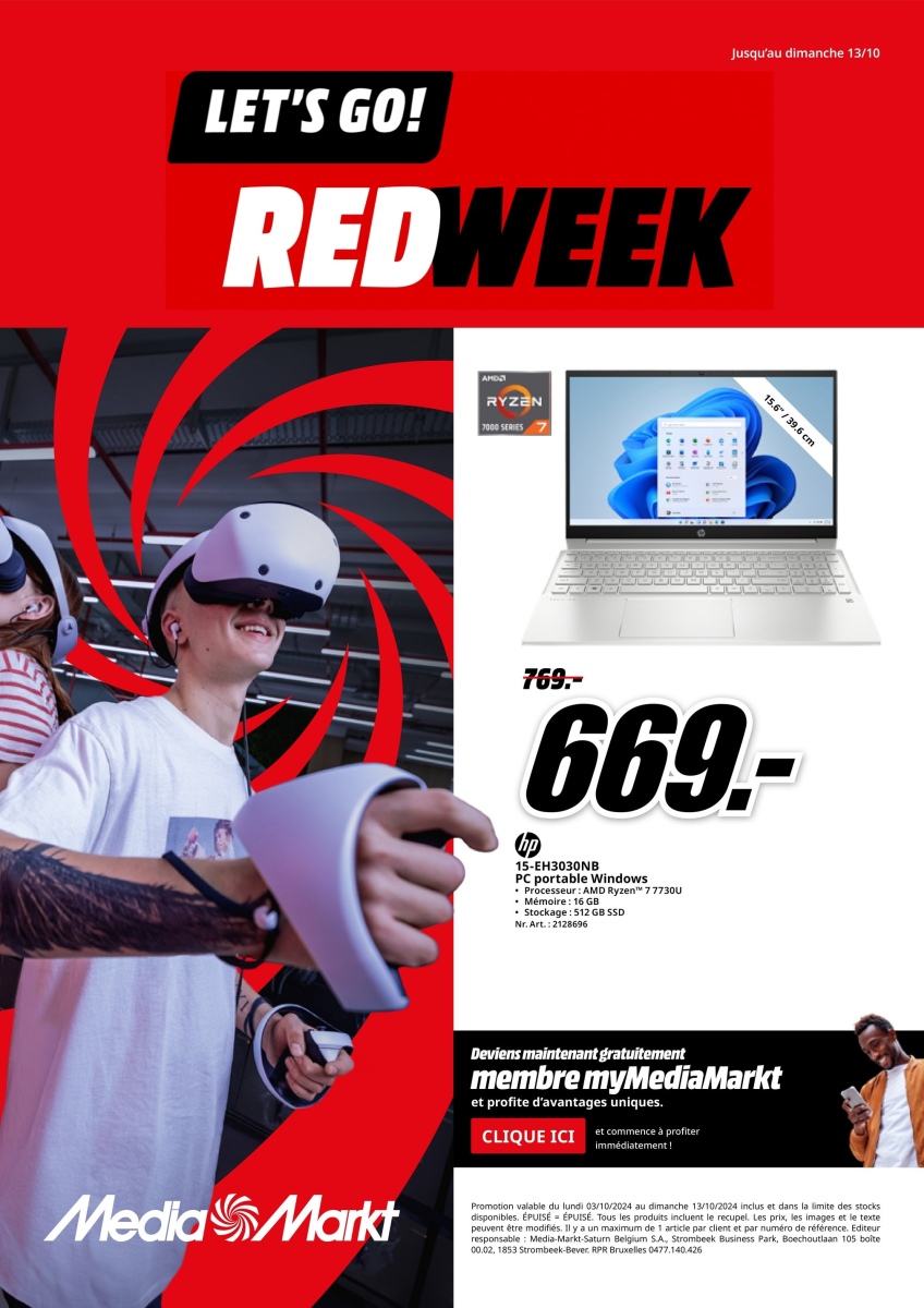 MediaMarkt - BEFR week 40-41 2024