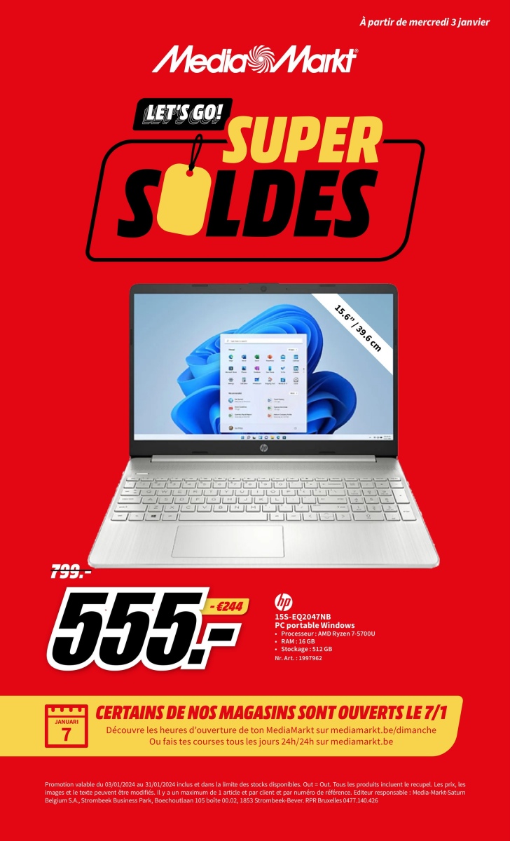 Folder MediaMarkt - MediaMarkt - BEFR Week 1 2024