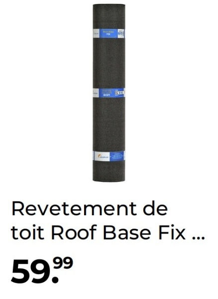 Revetement de
toit Roof Base Fix ...
59.99