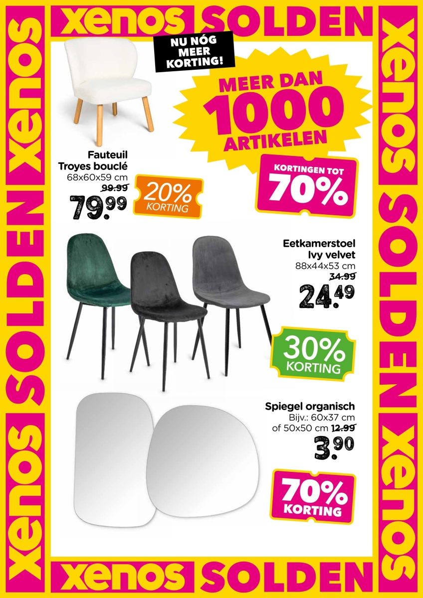 Xenos folder van 20/07/2025 tot 26/07/2025 - Xenos BE week 30 2025