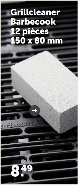 Grillcleaner
Barbecook
12 pièces
150 x 80 mm
↑
urbecook
8.49