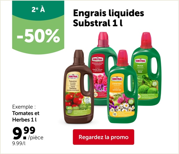 3+1
GRATUIT*
sur les
couvre-sols
Agrofino
sauf les prix plancher et
les big bags