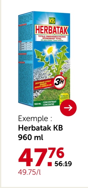 80-
DE RÉDUCTION
STOCK
LIMITÉ
Consultez le stock
sur gamma.be
Nettoyeur haute
pression Kärcher
K4 Power Control
Home 130 Bar
- Puissance
maximale 1800 W
- Débit d'eau 420 L/h
- Avec accessoires
Art. 162120
5 ANS
DE GARANTIE™
309.00
229.00